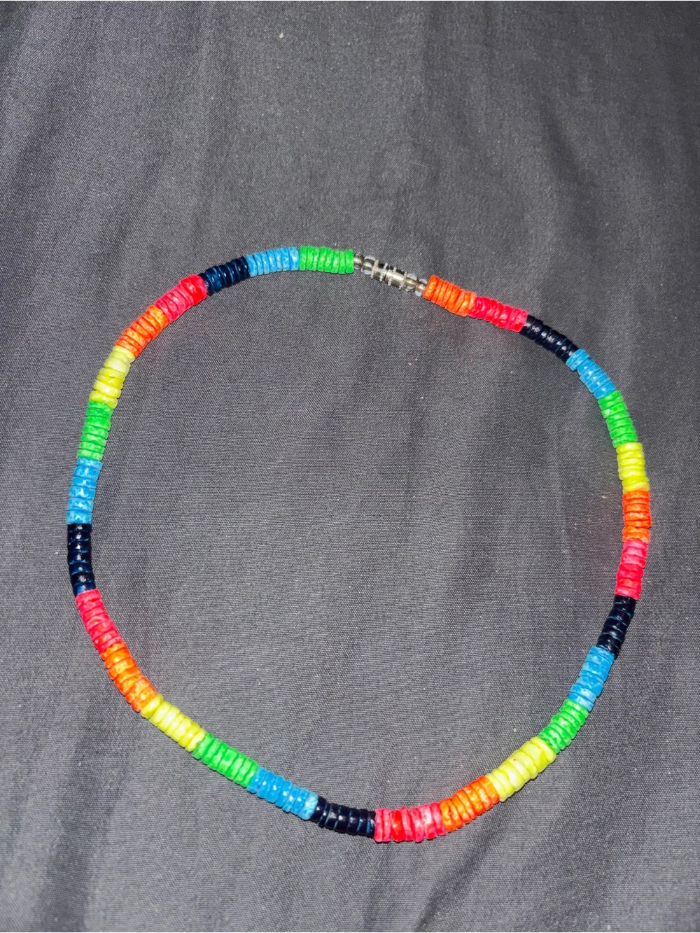 Colorful Multicolor Beaded Necklace